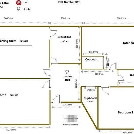3 Bed Overlooking Meadows Park Эдинбург Экстерьер фото